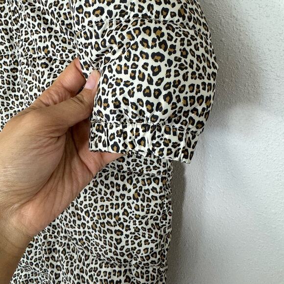 babyGap Leopard Print Snowsuit 6–12M Fleece Lined - Picture 4 of 11